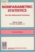 Nonparametric Statistics for the Behavioral Science 2nd Edition