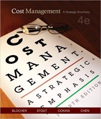 Cost Management : A Strategic Emphasis 4th ed.