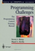 Programming Challenges : The Programming Contest Training Manual