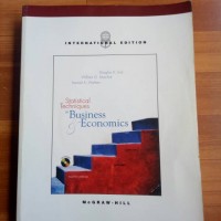 Statistical Techniques in Business & Economics 12th ed.