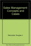 Sales Management : Concepts and Cases 5th ed.