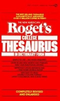 The New American Roget's College Thesaurus