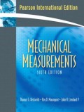 Mechanical Measurements 6th ed.