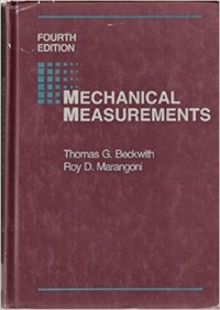 Mechanical Measurements 4th ed.