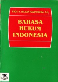 Bahasa Hukum Indonesia