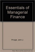 Essentials of Managerial Finance