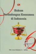 Hukum perlindungan konsumen di Indonesia