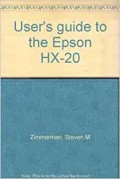 User's Guide to the EPson HX-20