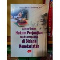 Ajaran Umum Hukum Perjanjian dan Penerapannya di Bidang Kenotariatan