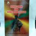 Penafsiran dan konstruksi hukum