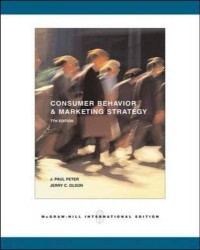 Consumer Behavior and Mrekting Strategy 4th edition