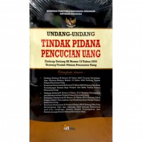 Undang-Undang Tindak Pidana Pencucian Uang