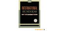 International Business : Environments and Operations