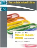 Starting Out With Visual Basic 2008 4 ed.