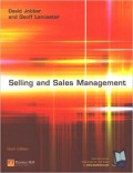 Selling and Sales Management 6th ed.