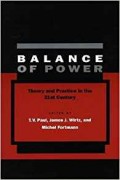 Balance of Power : Theory and Practice in 21st Century