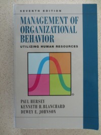 Management of Organizational Behavior