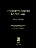 Understanding Land Law 3rd ed.