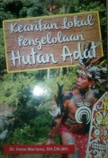 Kearifan Lokal Pengelolaan Hutan Adat