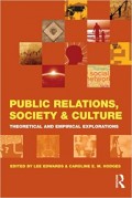 Public Relations, Society & Culture : Theoretical and Empirical Explorations