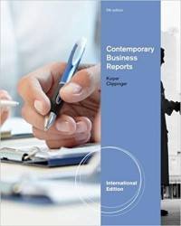 Contemporary Business Reports 5th ed.