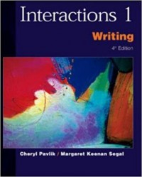 Interactions 1 : Writing 4th ed.