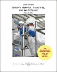 Niebel's Methods, Standards, and Work Design 13th ed.