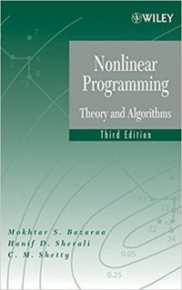 Nonlinear Programming Theory and Algorithms 3rd ed.