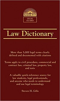 Law Dictionary 7th ed.