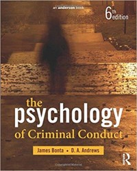 The Psychology of criminal conduct