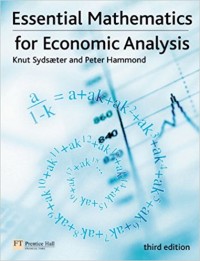 Essential Mathematics for Economic Analysis 3rd ed.