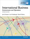 International Business : Environments and Operations 15th ed.