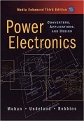 Power Electronics : Converters, Applications, and Design 3rd ed.