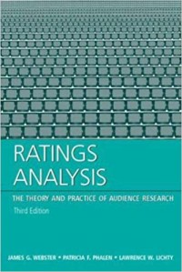 Ratings Analysis : The Theory and Practice of Audience Research