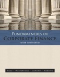 Corporate Finance Fundamentals 7th ed.