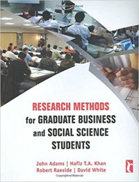 Research Methods for Graduate Business and Social Science Students