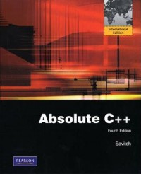 Absolute C ++ 4th ed.