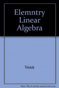 Elementary Linear Algebra