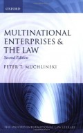 Multinational Enterprises & The Law, 2nd ed.