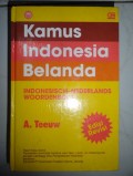Kamus Indonesia Belanda: Indonesisch-Nederlands Woordenboek