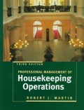 Profesional Management of Housekeeping Operations 3rd ed.