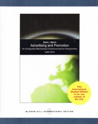 Advertising and Promotion : An Integrated Marketing Communication Perspective 8th ed.