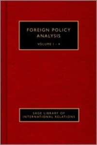 Foreign Policy Analysis Vol-IV