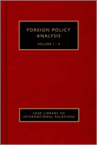 Foreign Policy Analysis Vol-IV