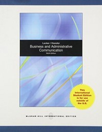 Business and Administrative Communication, 9th ed.