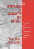 Introduction to Probablity and Statistics 4th ed.