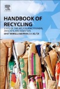 Handbook of Recycling : State-of-The-Art For Practitioners, Analysts and Scientists