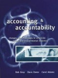 Accounting & accountability : change and challenges in corporate social and environmental reporting