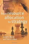 From Resource Allocation to Strategy