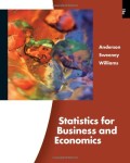 Statistics for Business and Economics 11th ed.